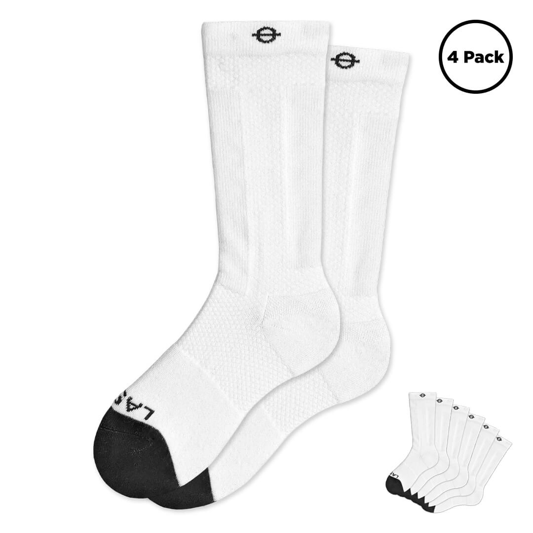 Women's Performance RS Ankle Socks - White (4 Pack) – Piloti