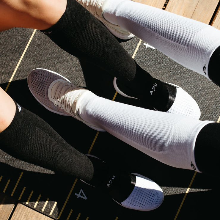 Performance Compression Socks - Black Knee High