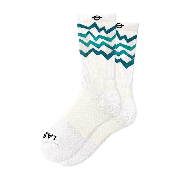 Performance Compression Socks - Zig Zag Crew