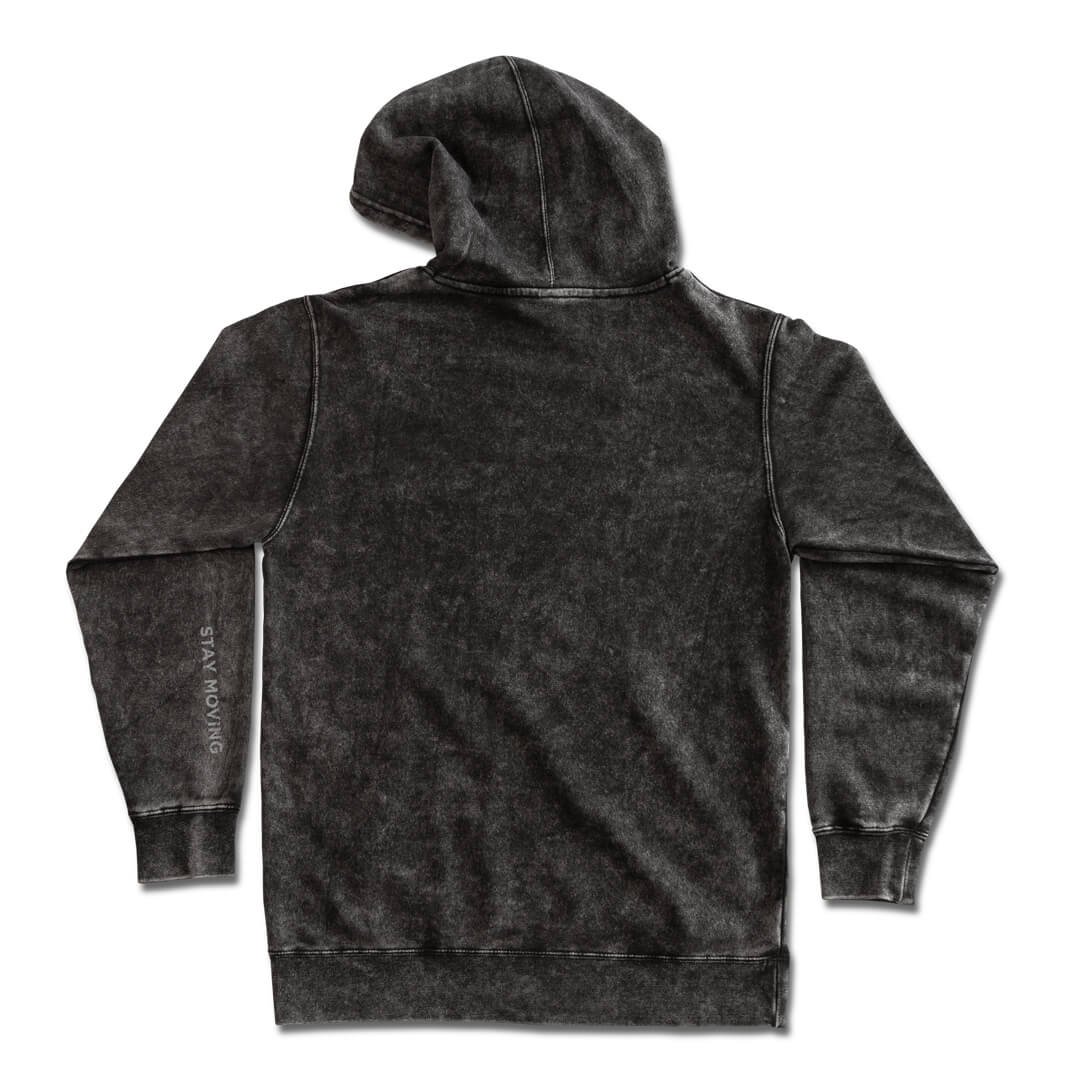 Lasso Athletic Dept. Hoodie - Mineral Wash Black