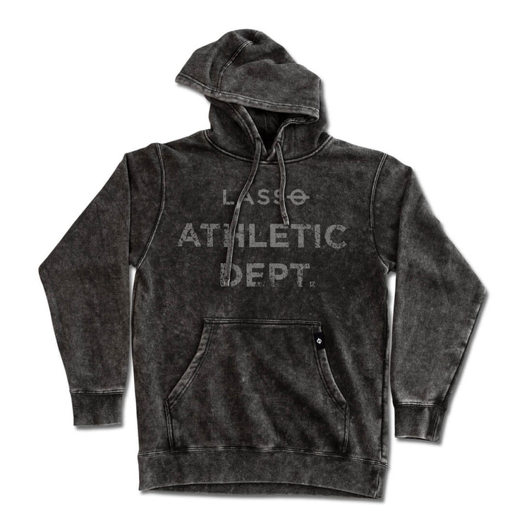 Lasso Athletic Dept. Hoodie - Mineral Wash Black