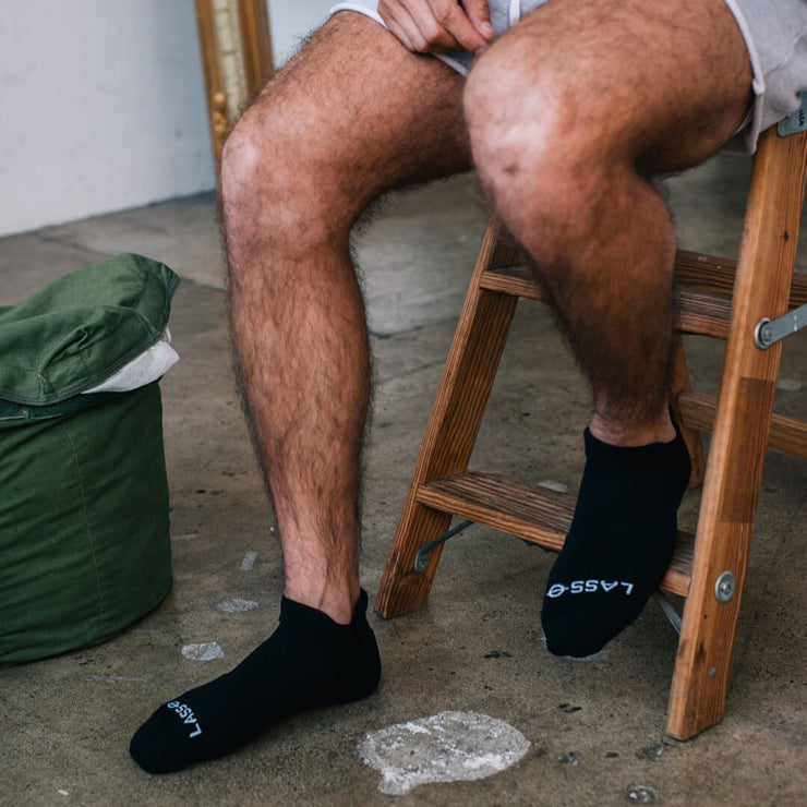 Performance Compression Socks - Black Low Tab