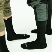 Performance Compression Socks - Black Crew