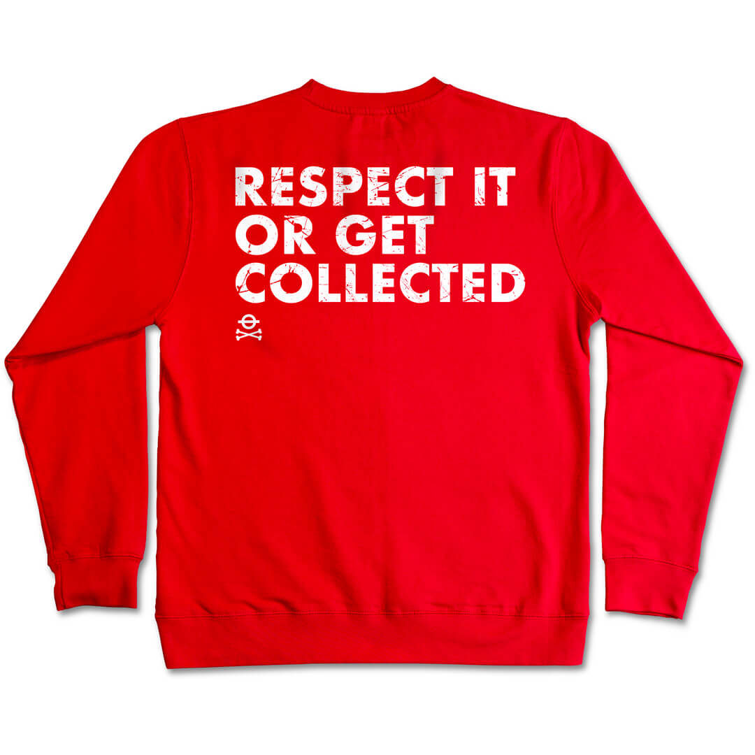 Respect Crew Sweatshirt - Bone Collector