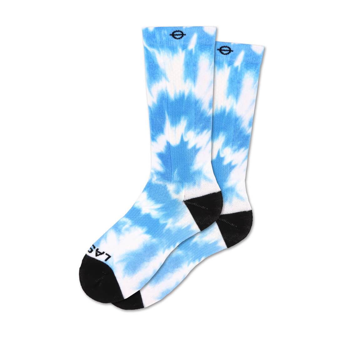 Performance Compression Socks - French Blue Crew