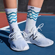 Performance Compression Socks - Zig Zag Crew